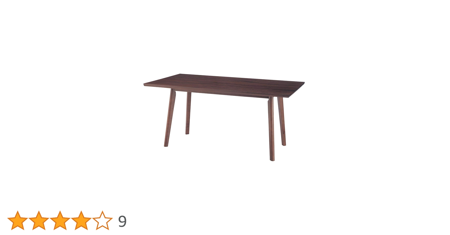 ダークブラウン木製ダイニングテーブル SPREAD DINING TABLE SQUARE(幅165×奥行85 cm)の通販 / マスター